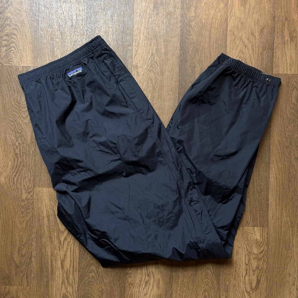 Patagonia H2No Rain Gorpcore Mens Rain Waterproof Hiking Outdoor Ankle Zip Pants